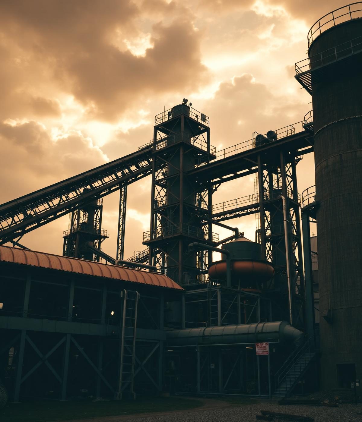 Ore processing plant
